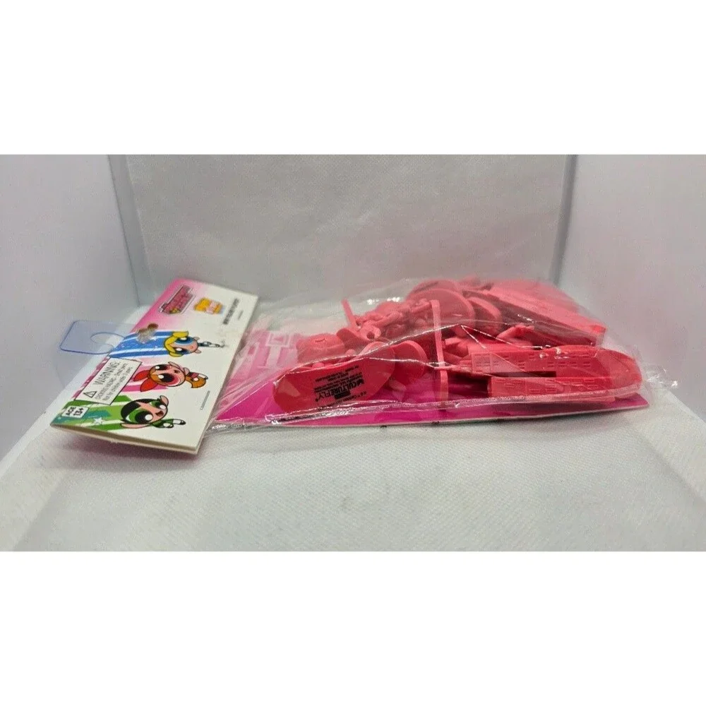 Cartoon Network Powerpuff Girls Fun Size Mini Figure Playset Tonal Pink